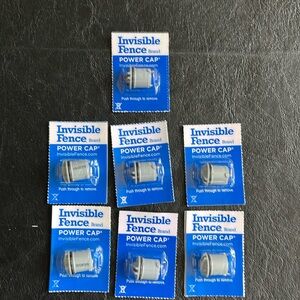 8 Invisibile fence power cap batteries. Brand new.